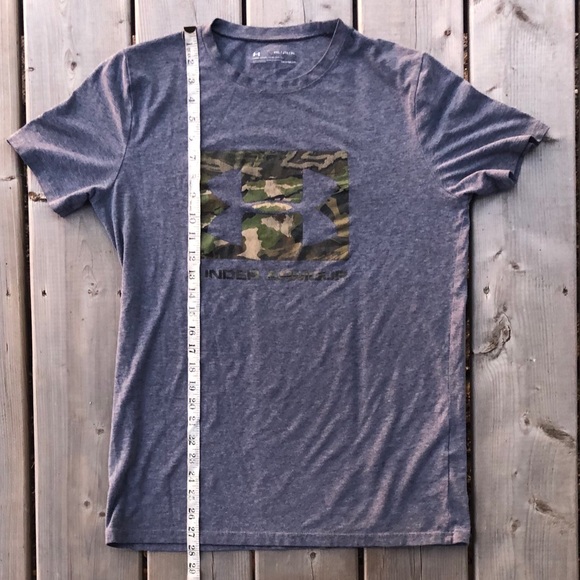 Under Armour Boy’s Camo Logo Short Sleeve Tee - Picture 3 of 7